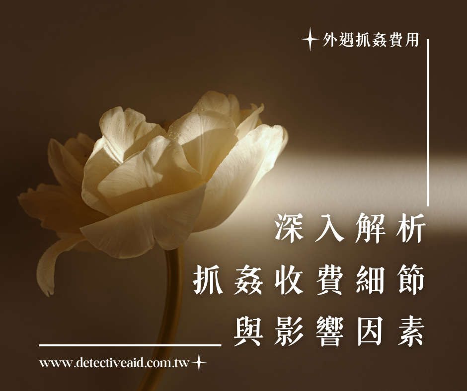 抓姦費用透明化:外遇抓姦成功的關鍵